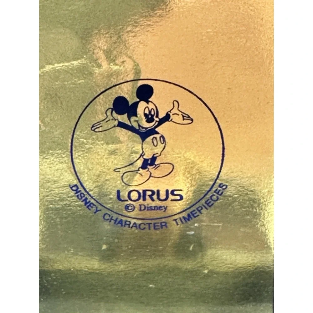 Disney Lorus V515-5150 New‎ Battery Mickey Mouse Cowboy Tank Watch 24MM Rare U